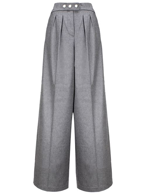 Pantalone ampio Sleva The Andamane | T160409ATNV115GREY MELANGE